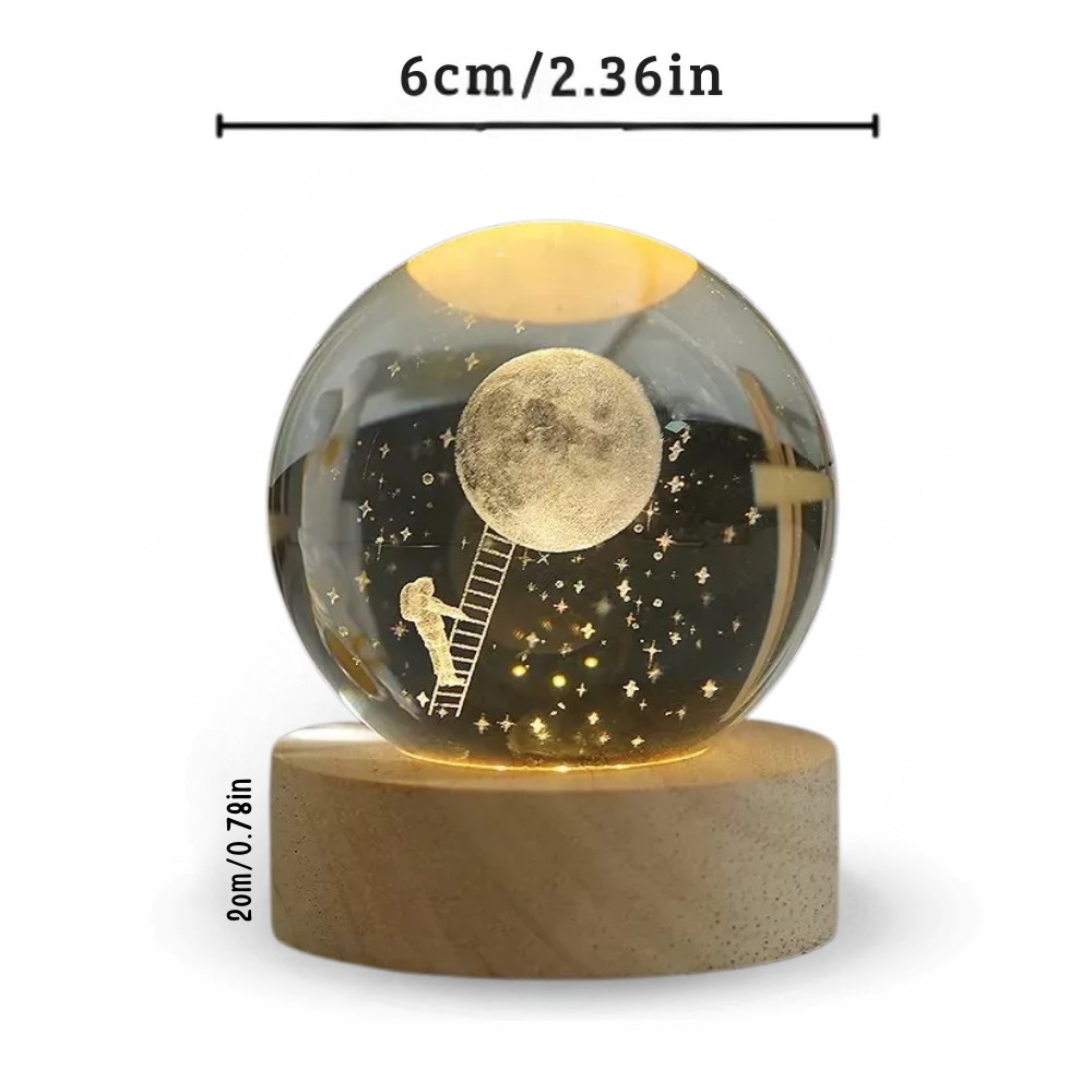 Miniatura 2 de Lampara Esfera astronauta llegando luna